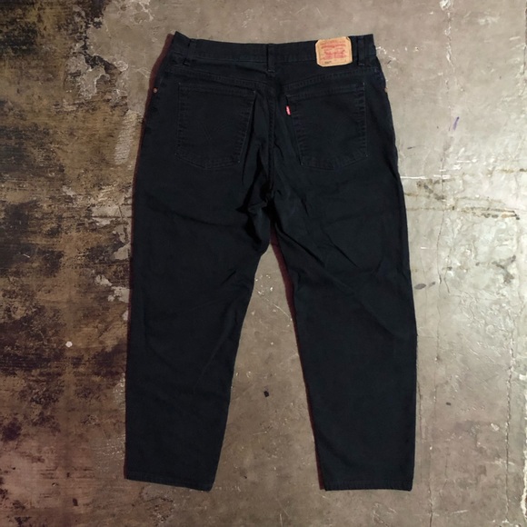 SIZE 14 Black denim Levis jeans - Picture 7 of 8